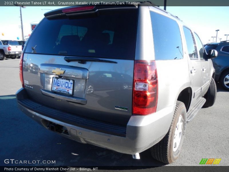 Graystone Metallic / Light Titanium/Dark Titanium 2012 Chevrolet Tahoe LT 4x4