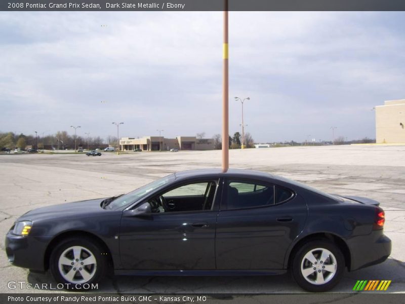 Dark Slate Metallic / Ebony 2008 Pontiac Grand Prix Sedan
