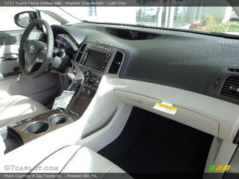 Magnetic Gray Metallic / Light Gray 2013 Toyota Venza Limited AWD