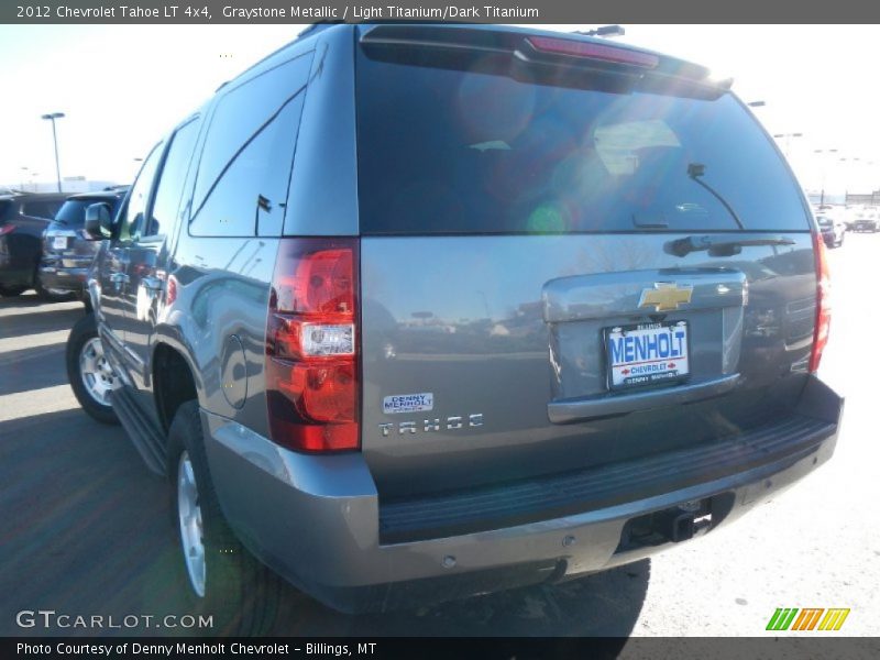 Graystone Metallic / Light Titanium/Dark Titanium 2012 Chevrolet Tahoe LT 4x4
