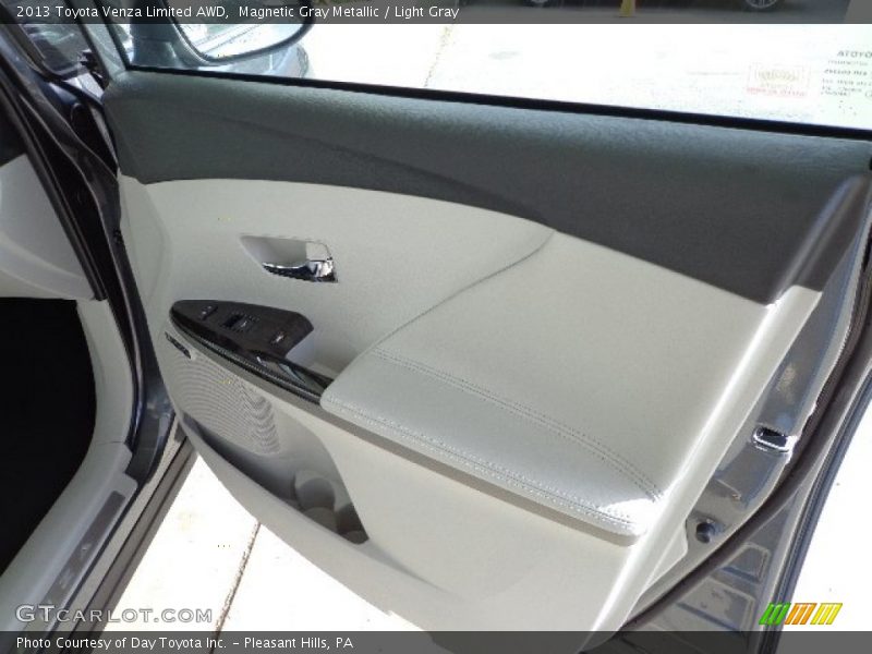 Magnetic Gray Metallic / Light Gray 2013 Toyota Venza Limited AWD
