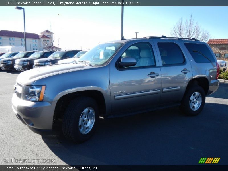 Graystone Metallic / Light Titanium/Dark Titanium 2012 Chevrolet Tahoe LT 4x4