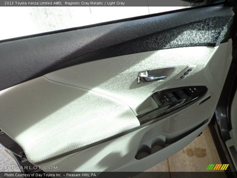 Magnetic Gray Metallic / Light Gray 2013 Toyota Venza Limited AWD