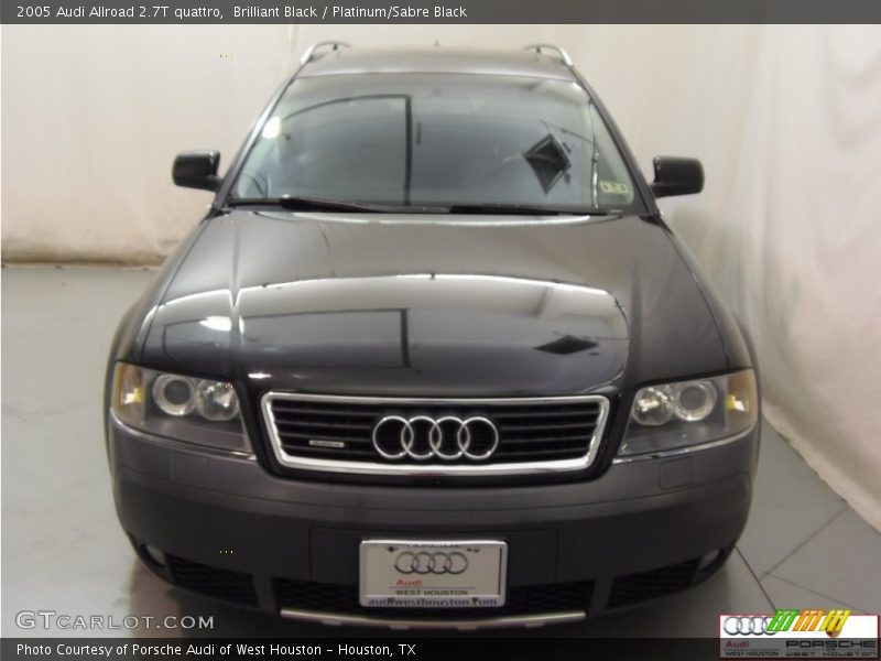 Brilliant Black / Platinum/Sabre Black 2005 Audi Allroad 2.7T quattro