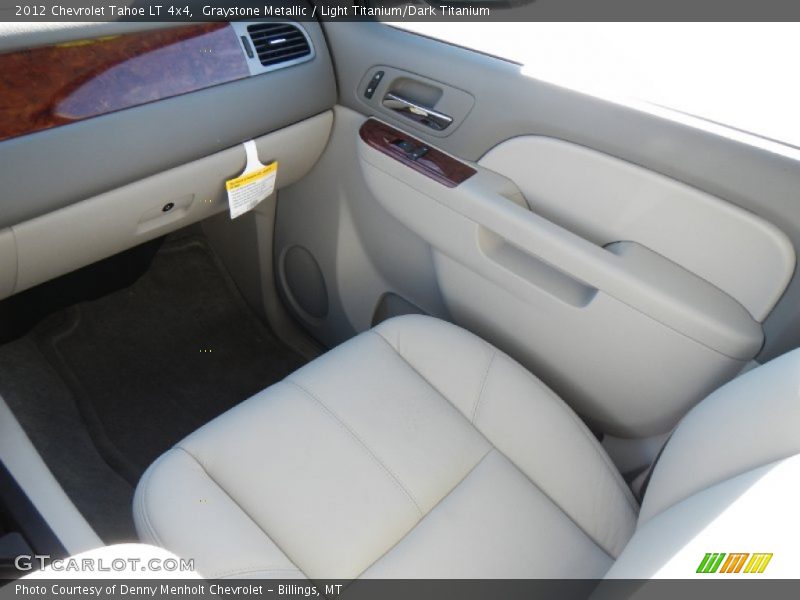 Graystone Metallic / Light Titanium/Dark Titanium 2012 Chevrolet Tahoe LT 4x4