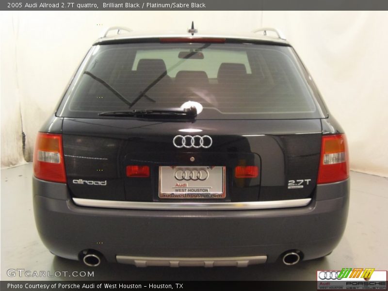 Brilliant Black / Platinum/Sabre Black 2005 Audi Allroad 2.7T quattro