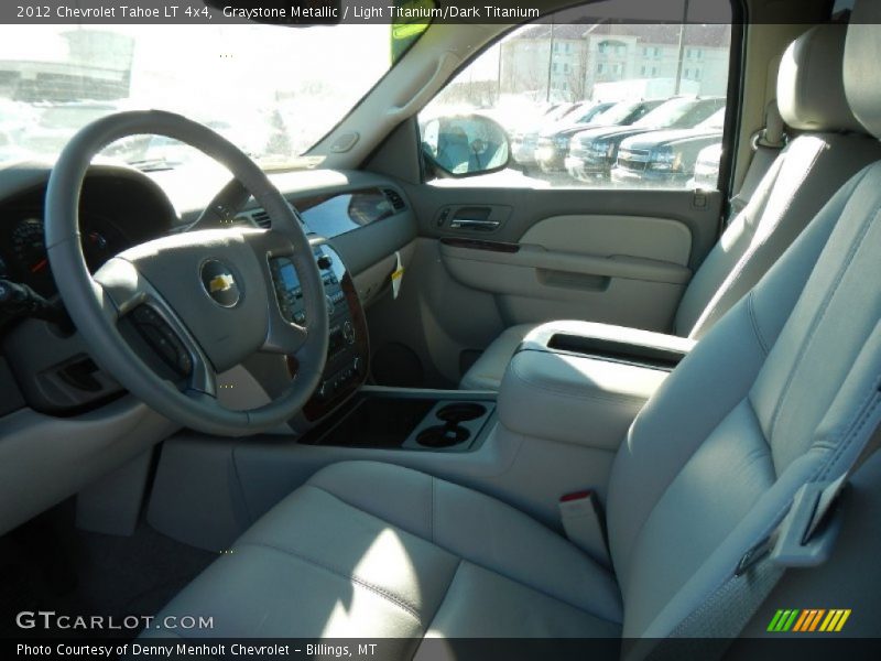 Graystone Metallic / Light Titanium/Dark Titanium 2012 Chevrolet Tahoe LT 4x4