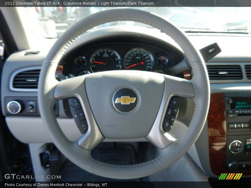 Graystone Metallic / Light Titanium/Dark Titanium 2012 Chevrolet Tahoe LT 4x4