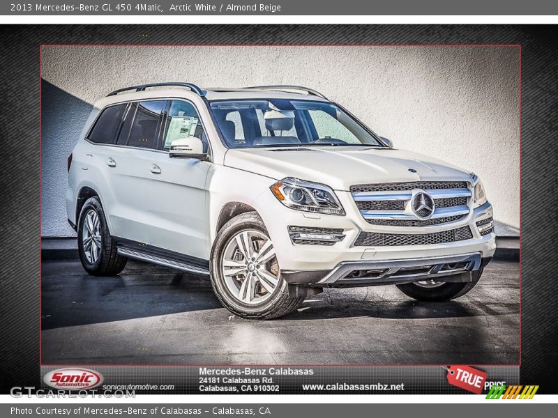 Arctic White / Almond Beige 2013 Mercedes-Benz GL 450 4Matic