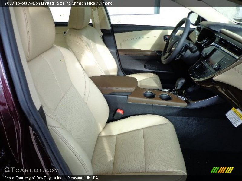 Sizzling Crimson Mica / Almond 2013 Toyota Avalon Limited