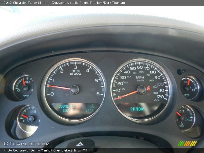 Graystone Metallic / Light Titanium/Dark Titanium 2012 Chevrolet Tahoe LT 4x4