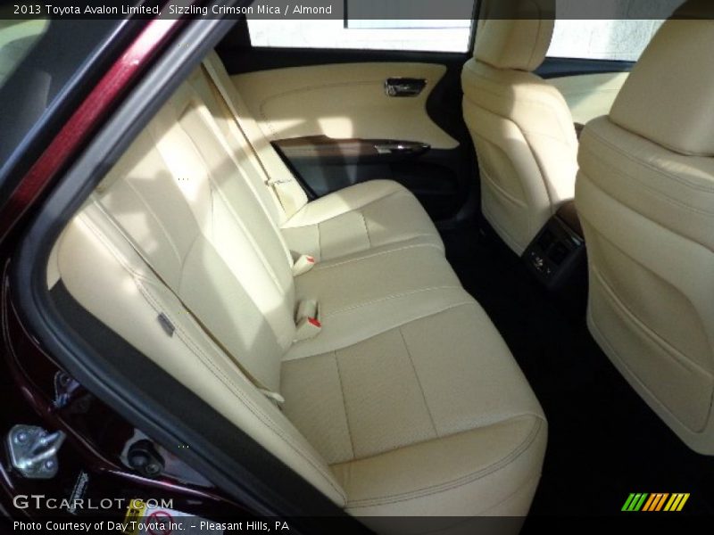 Sizzling Crimson Mica / Almond 2013 Toyota Avalon Limited