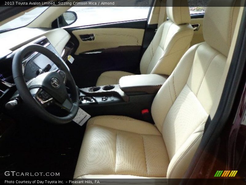 Sizzling Crimson Mica / Almond 2013 Toyota Avalon Limited