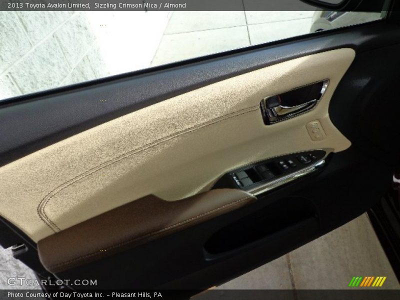 Sizzling Crimson Mica / Almond 2013 Toyota Avalon Limited