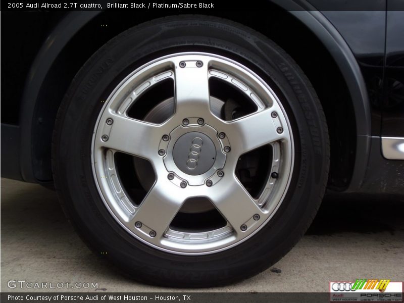 Brilliant Black / Platinum/Sabre Black 2005 Audi Allroad 2.7T quattro