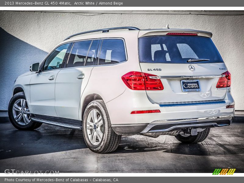 Arctic White / Almond Beige 2013 Mercedes-Benz GL 450 4Matic