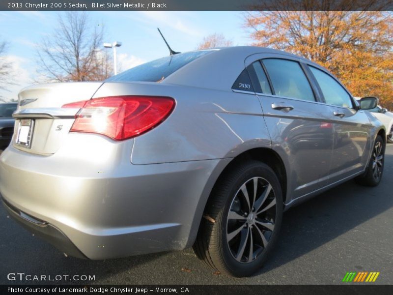 Billet Silver Metallic / Black 2013 Chrysler 200 S Sedan