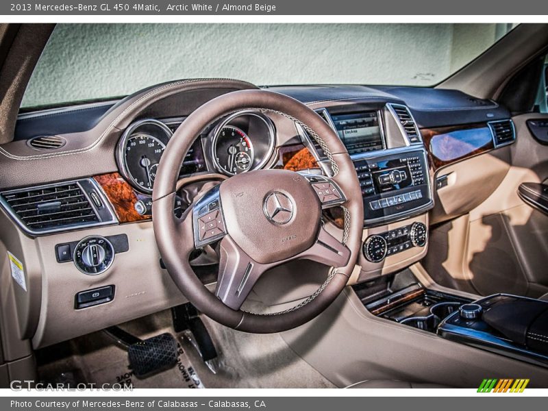 Arctic White / Almond Beige 2013 Mercedes-Benz GL 450 4Matic