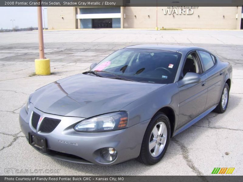 Shadow Gray Metallic / Ebony 2008 Pontiac Grand Prix Sedan