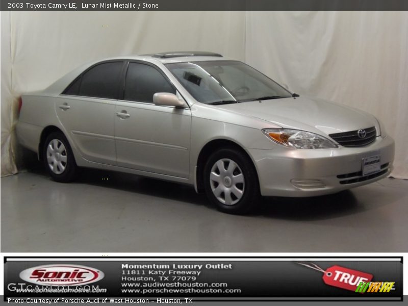Lunar Mist Metallic / Stone 2003 Toyota Camry LE