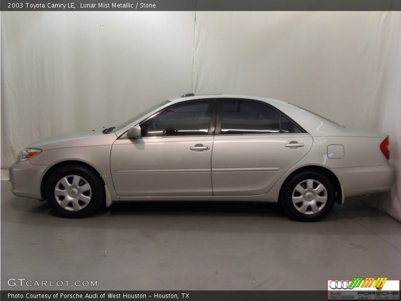 Lunar Mist Metallic / Stone 2003 Toyota Camry LE