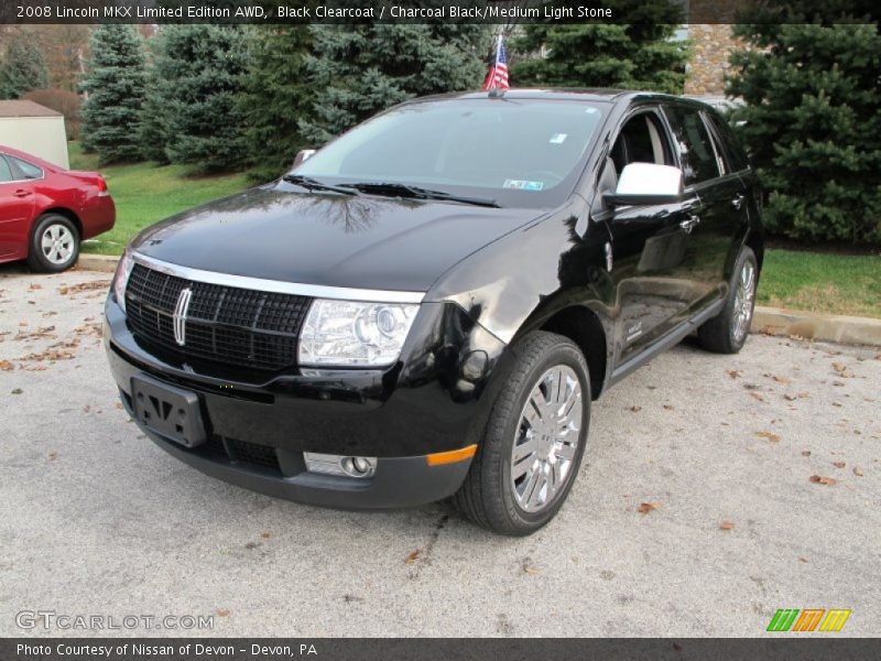 Black Clearcoat / Charcoal Black/Medium Light Stone 2008 Lincoln MKX Limited Edition AWD