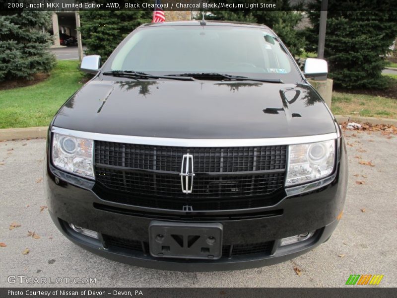 Black Clearcoat / Charcoal Black/Medium Light Stone 2008 Lincoln MKX Limited Edition AWD