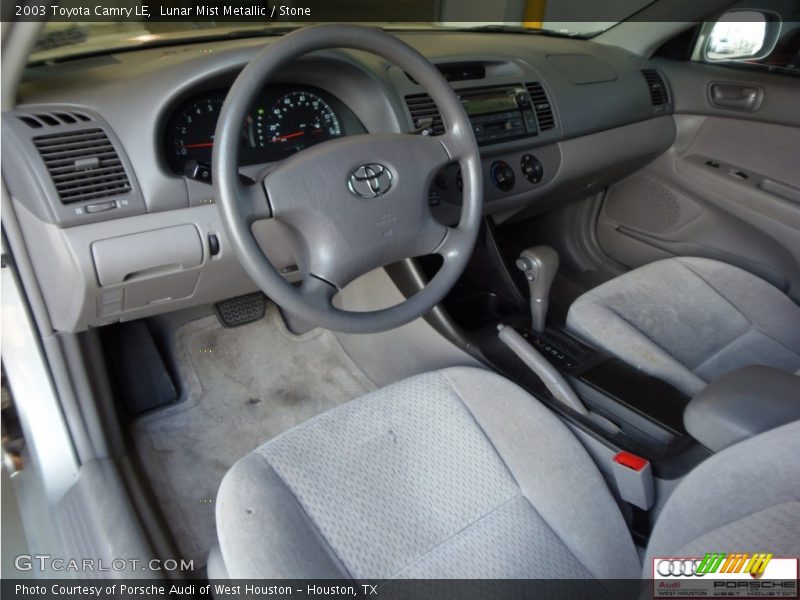 Lunar Mist Metallic / Stone 2003 Toyota Camry LE