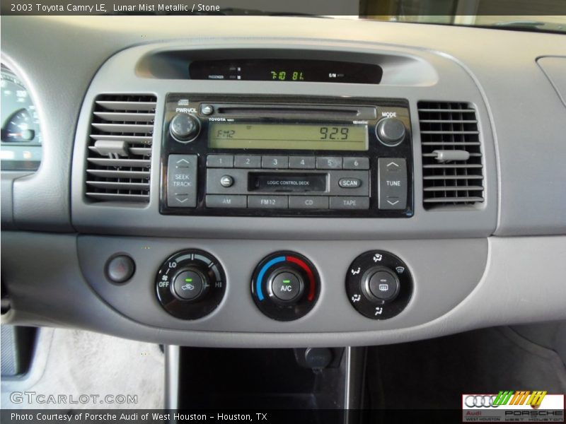 Lunar Mist Metallic / Stone 2003 Toyota Camry LE