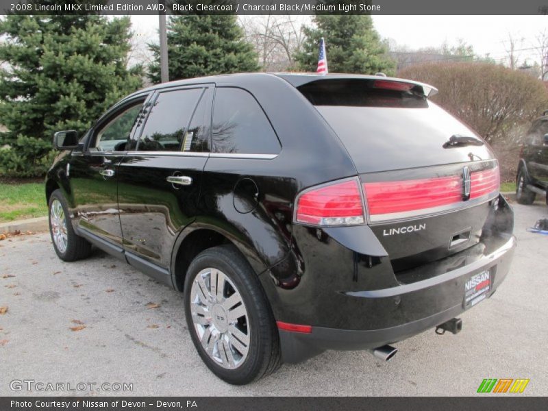 Black Clearcoat / Charcoal Black/Medium Light Stone 2008 Lincoln MKX Limited Edition AWD