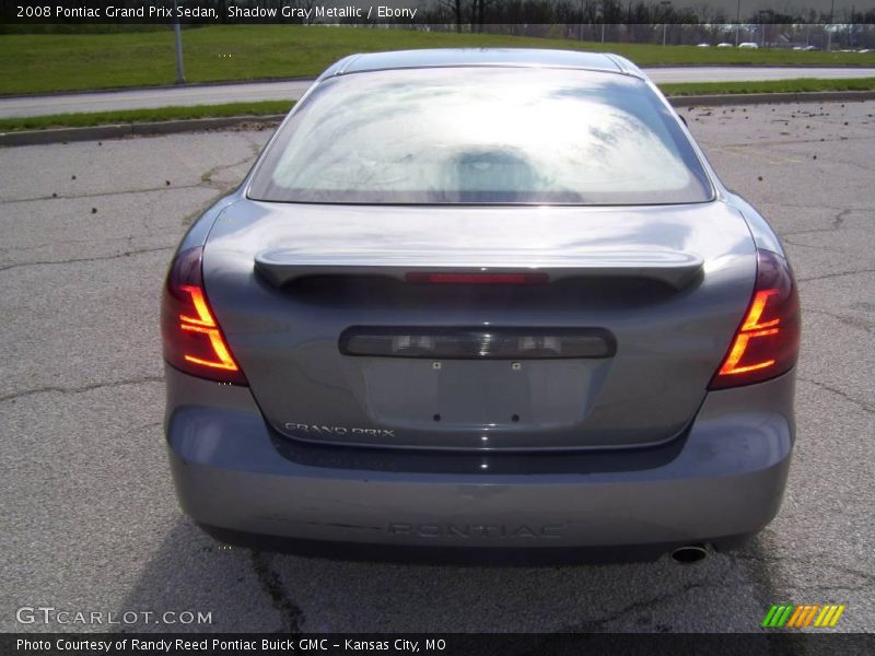 Shadow Gray Metallic / Ebony 2008 Pontiac Grand Prix Sedan