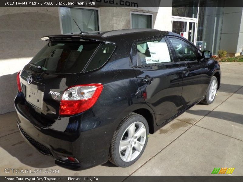Black Sand Pearl / Ash 2013 Toyota Matrix S AWD