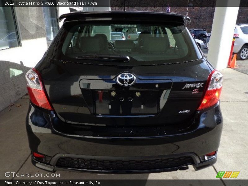 Black Sand Pearl / Ash 2013 Toyota Matrix S AWD
