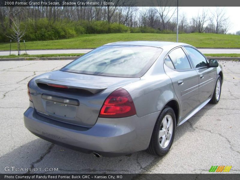 Shadow Gray Metallic / Ebony 2008 Pontiac Grand Prix Sedan