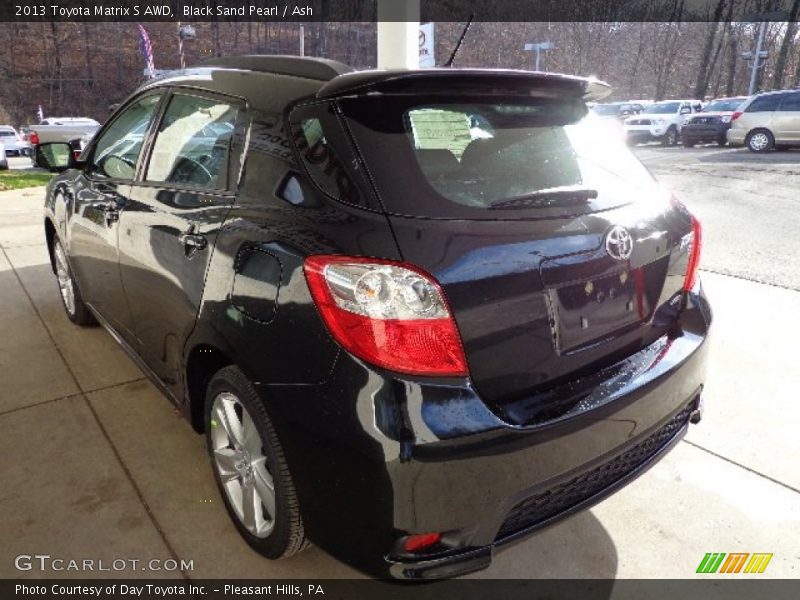 Black Sand Pearl / Ash 2013 Toyota Matrix S AWD
