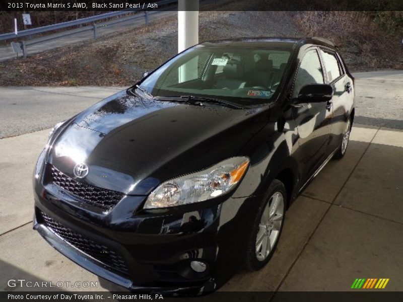 Black Sand Pearl / Ash 2013 Toyota Matrix S AWD