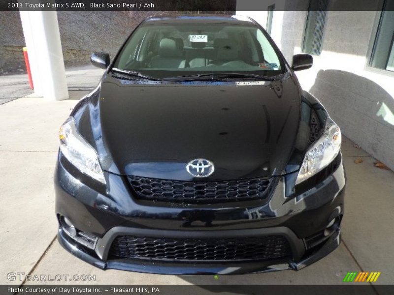 Black Sand Pearl / Ash 2013 Toyota Matrix S AWD