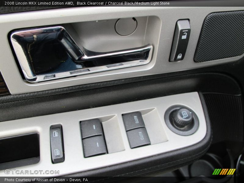 Controls of 2008 MKX Limited Edition AWD