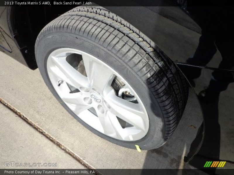 Black Sand Pearl / Ash 2013 Toyota Matrix S AWD