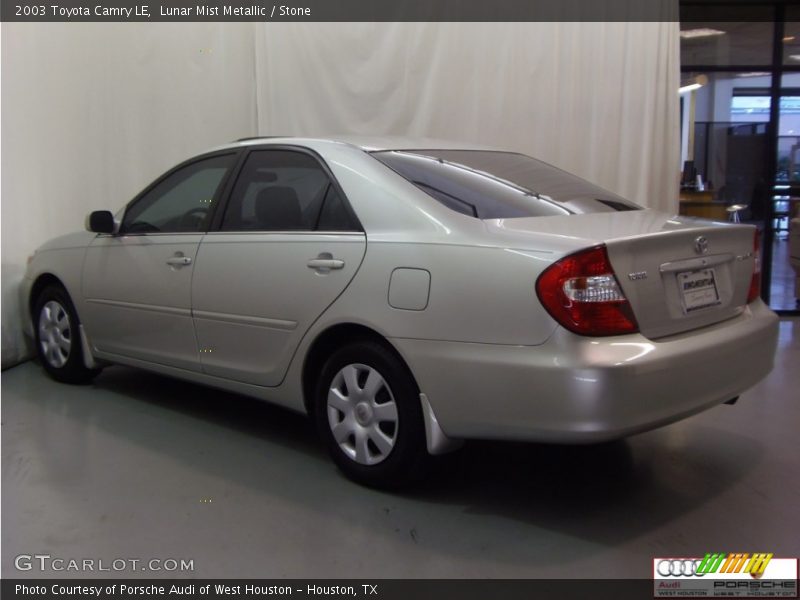 Lunar Mist Metallic / Stone 2003 Toyota Camry LE