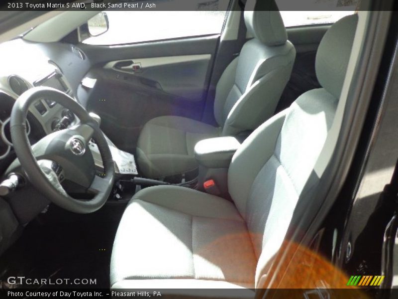 Black Sand Pearl / Ash 2013 Toyota Matrix S AWD