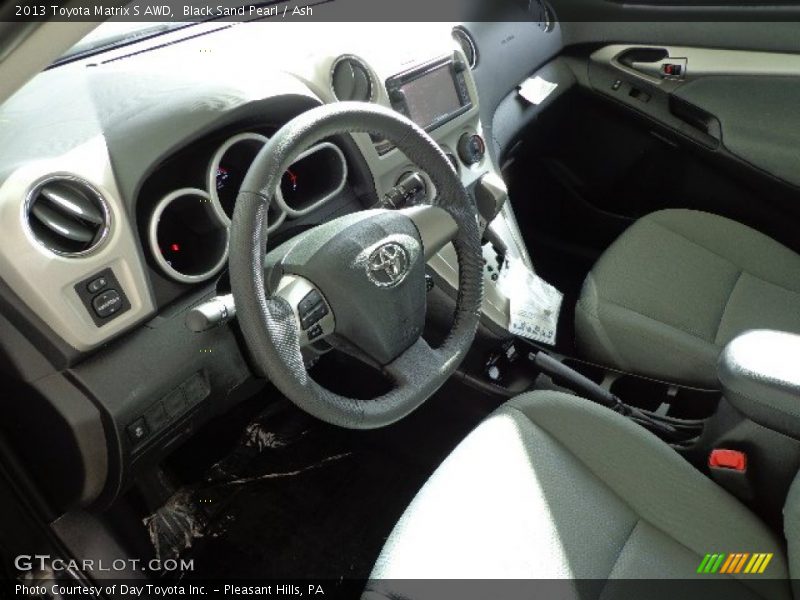 Black Sand Pearl / Ash 2013 Toyota Matrix S AWD