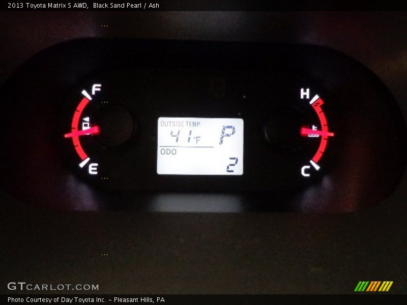 Black Sand Pearl / Ash 2013 Toyota Matrix S AWD