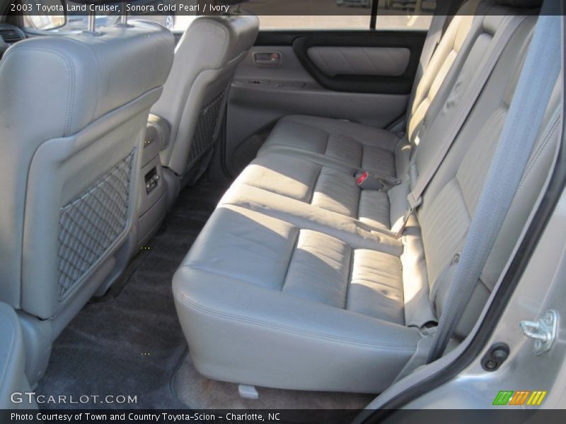 Sonora Gold Pearl / Ivory 2003 Toyota Land Cruiser
