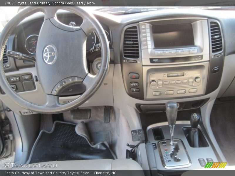Sonora Gold Pearl / Ivory 2003 Toyota Land Cruiser