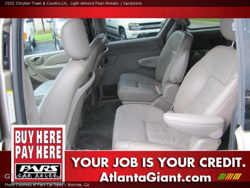 Light Almond Pearl Metallic / Sandstone 2002 Chrysler Town & Country LXi