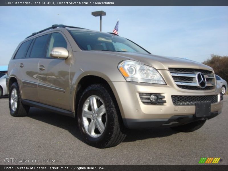 Desert Silver Metallic / Macadamia 2007 Mercedes-Benz GL 450