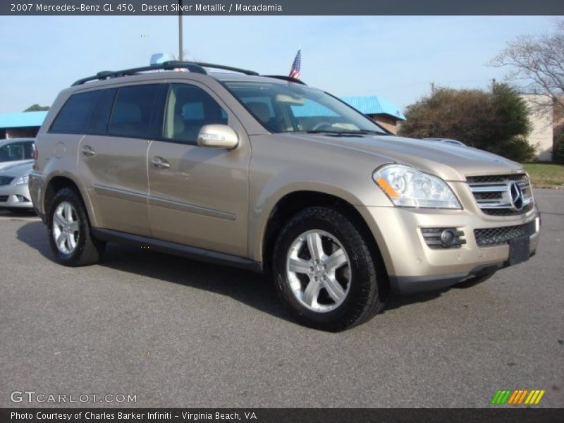 Desert Silver Metallic / Macadamia 2007 Mercedes-Benz GL 450