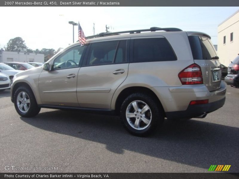 Desert Silver Metallic / Macadamia 2007 Mercedes-Benz GL 450