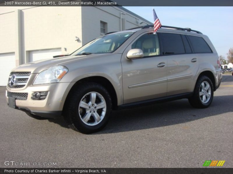 Desert Silver Metallic / Macadamia 2007 Mercedes-Benz GL 450